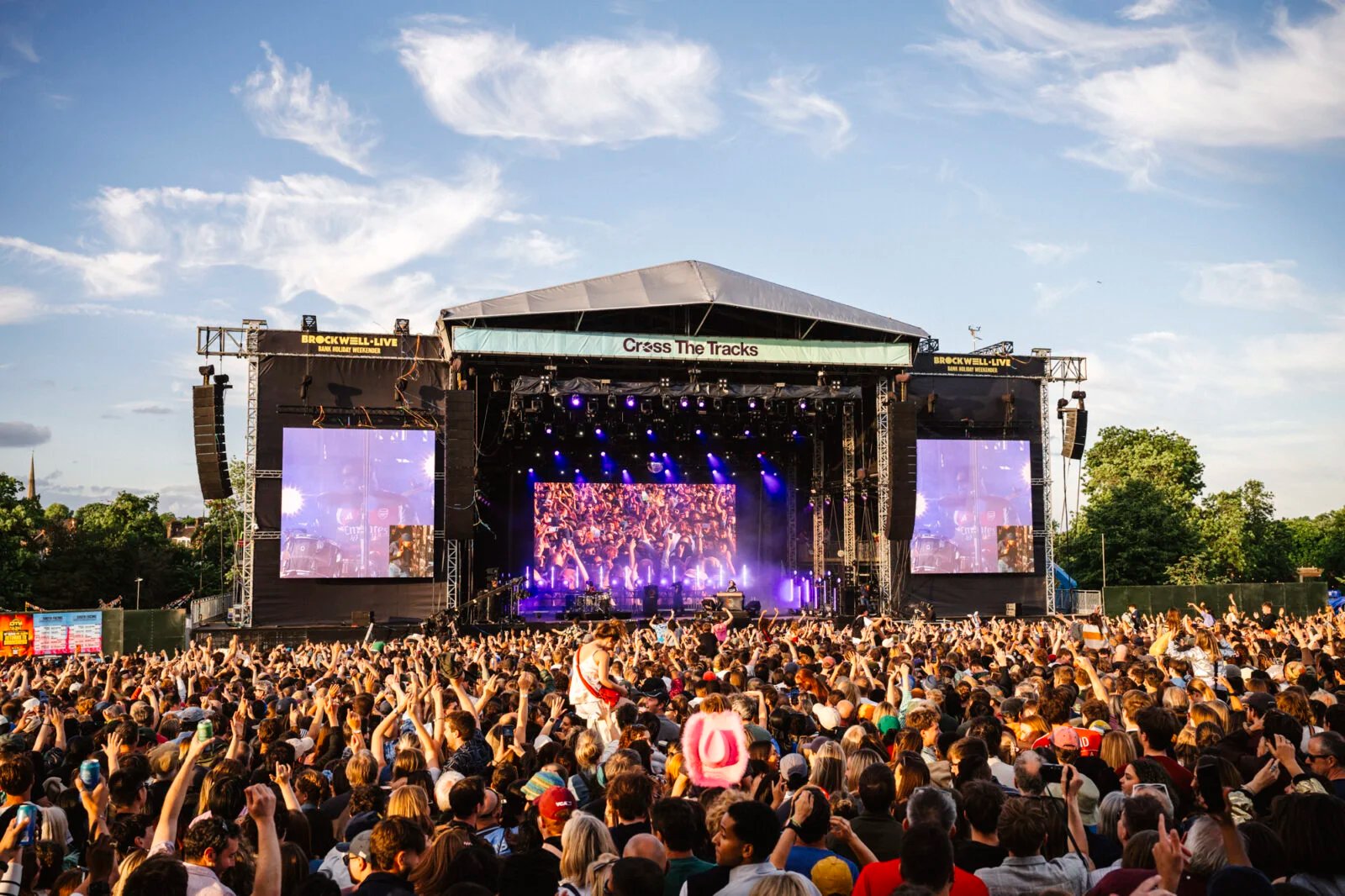 Cross The Tracks festival crowd in London — Photo by Garry Jones